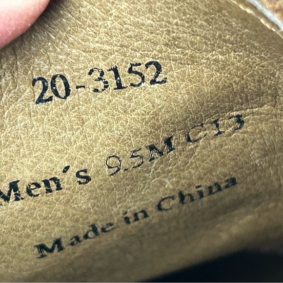 Johnston &‎ Murphy Brown Leather Wingtip Oxford Lace Ups Shoes Men's 9.5M - Picture 9 of 11